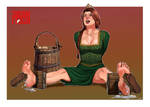 Tickling torture of princess Fiona (Shrek) by SiberiaFetish