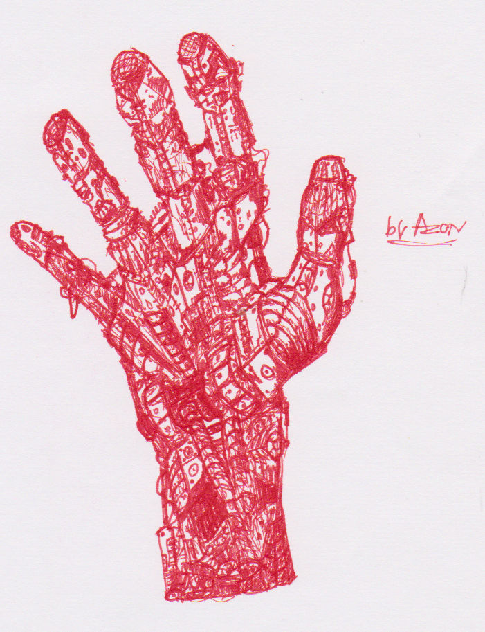 Red Hand by AzonBobcat on DeviantArt