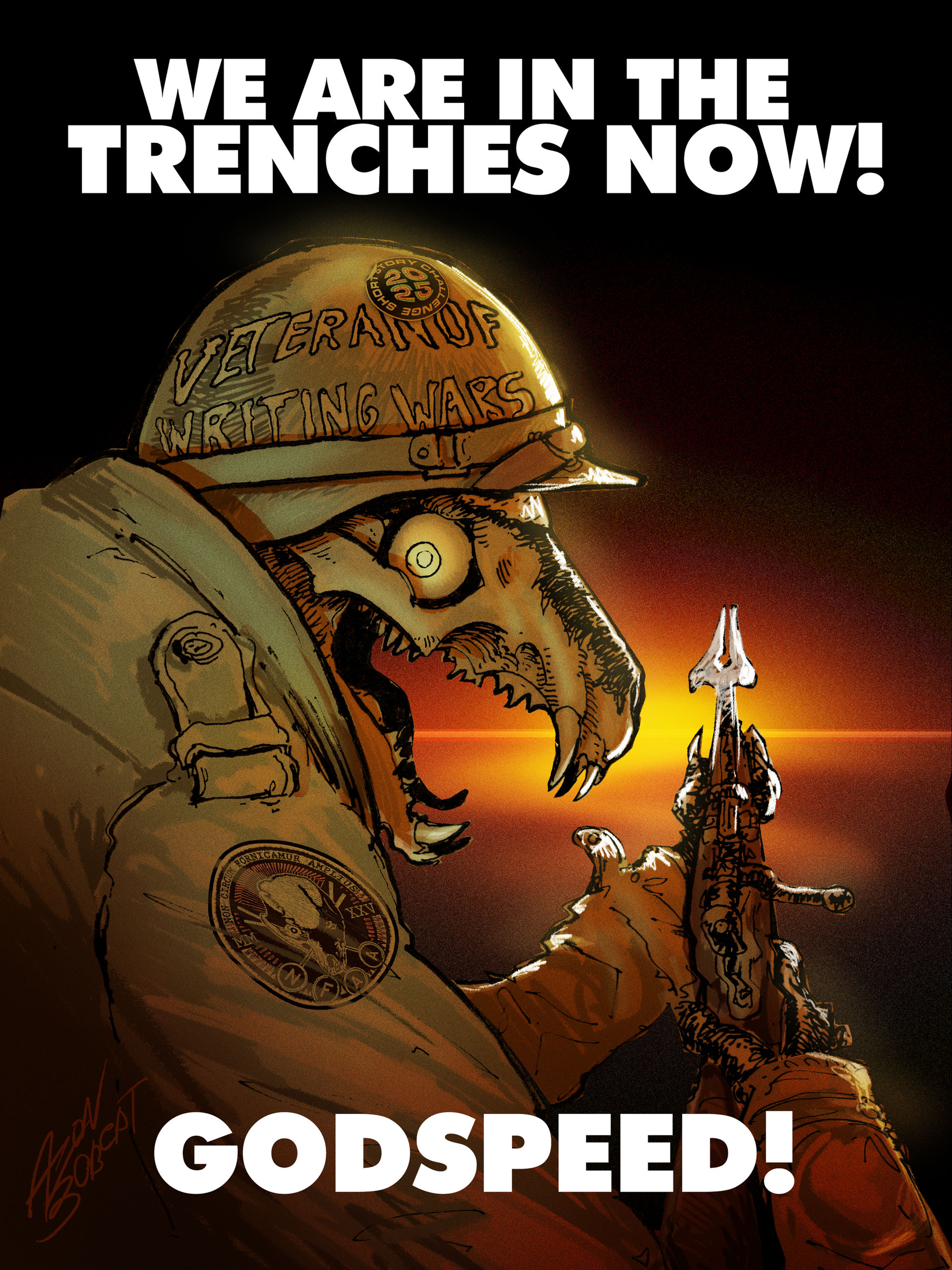 Deviantart Write Challenge Writing Challenge Poster 1 by AzonBobcat on DeviantArt