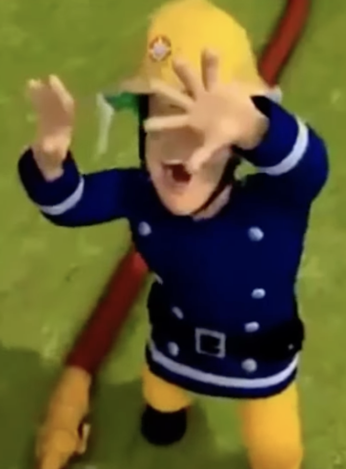 Fireman Sam Foot Fireman Sam Scream by bucklcuck on DeviantArt
