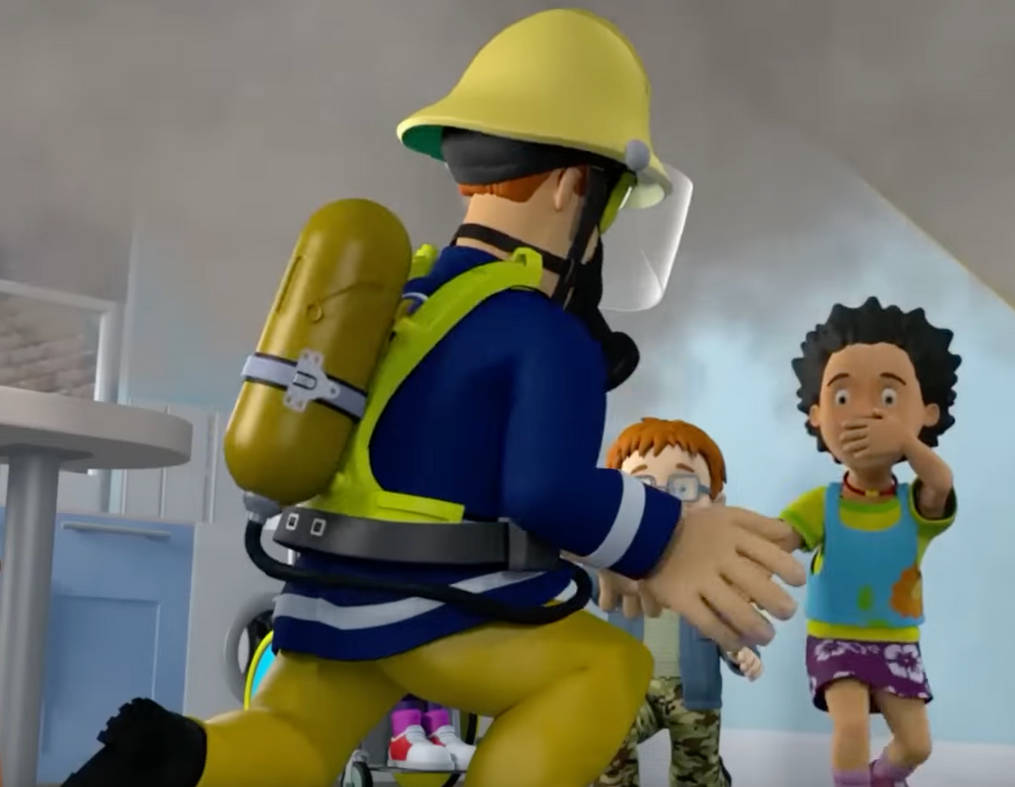 fireman sam saved Mandy by bucklcuck on DeviantArt