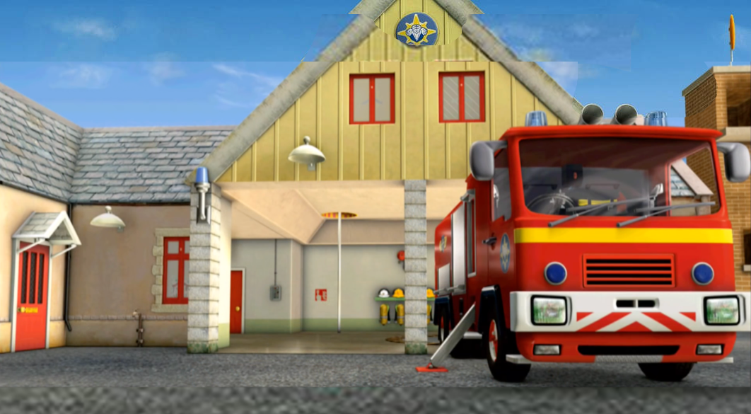 Fireman Sam Pontypandy Fire Station Background by bucklcuck on DeviantArt