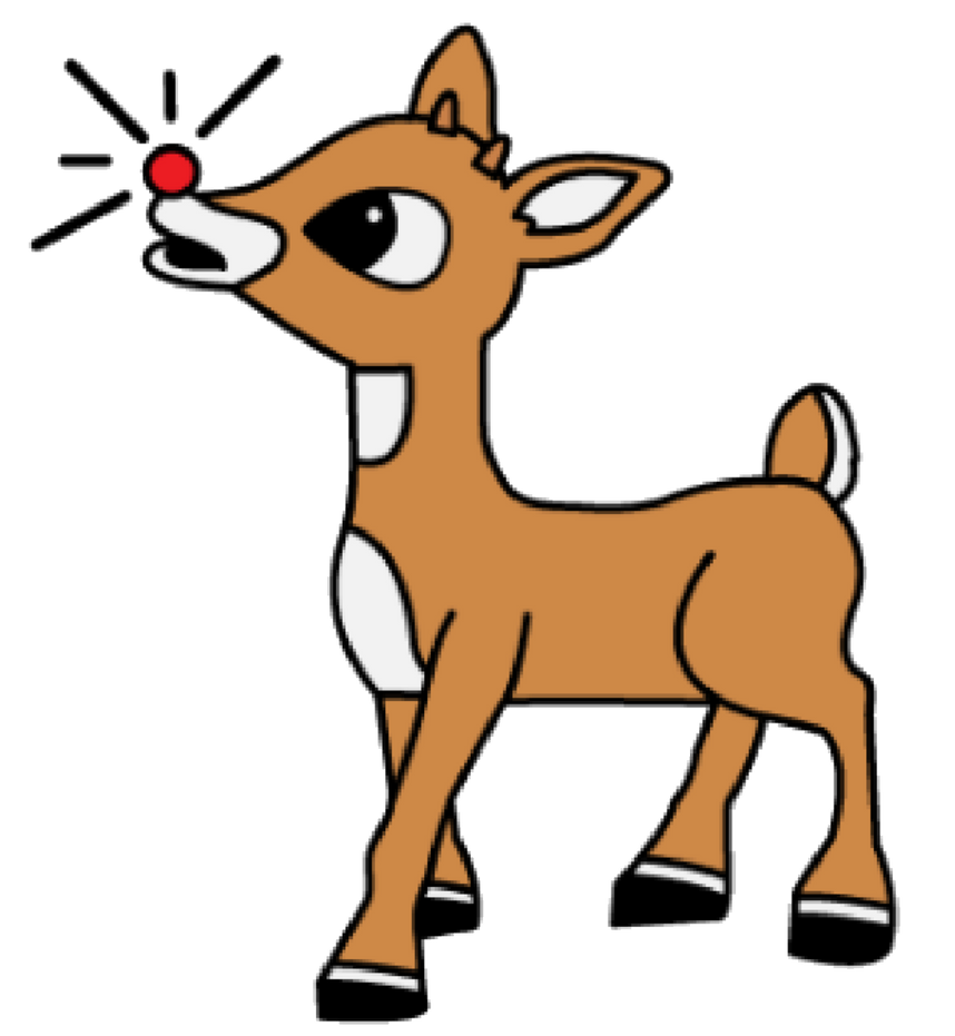 Rudolph The Red Nosed Reindeer 2d Cartoon by bucklcuck on DeviantArt