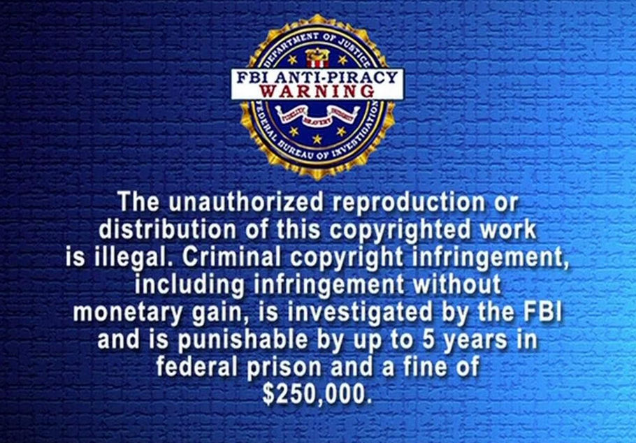 fbi warning screen 2006 by bucklcuck on DeviantArt