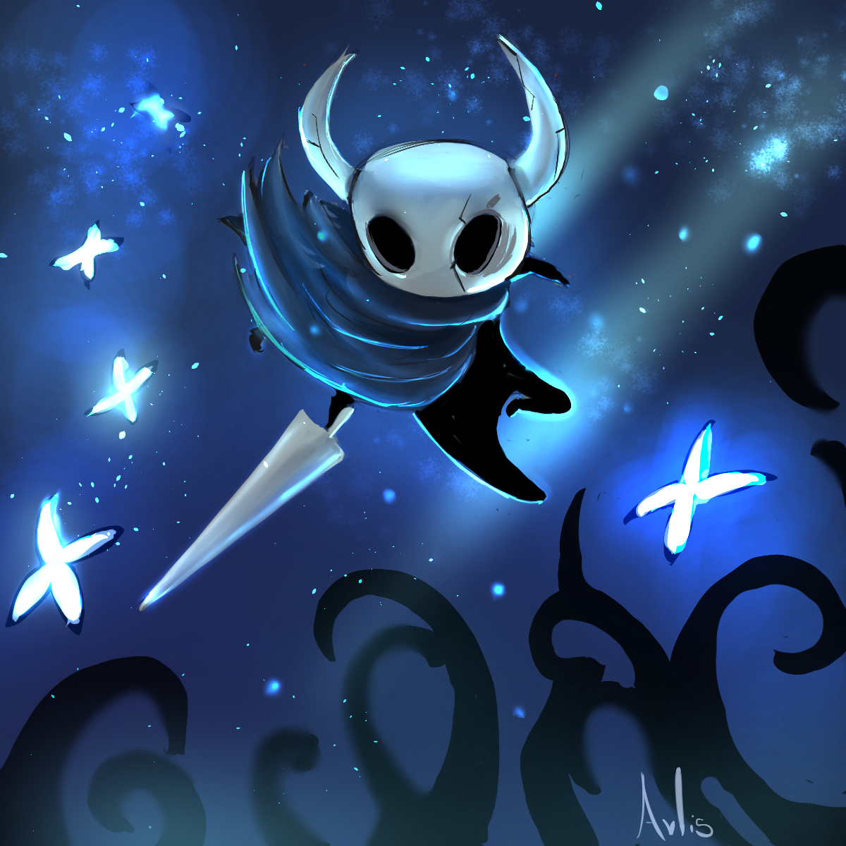 Hollow Knight Illustration Fanart by ManoelRyu on DeviantArt