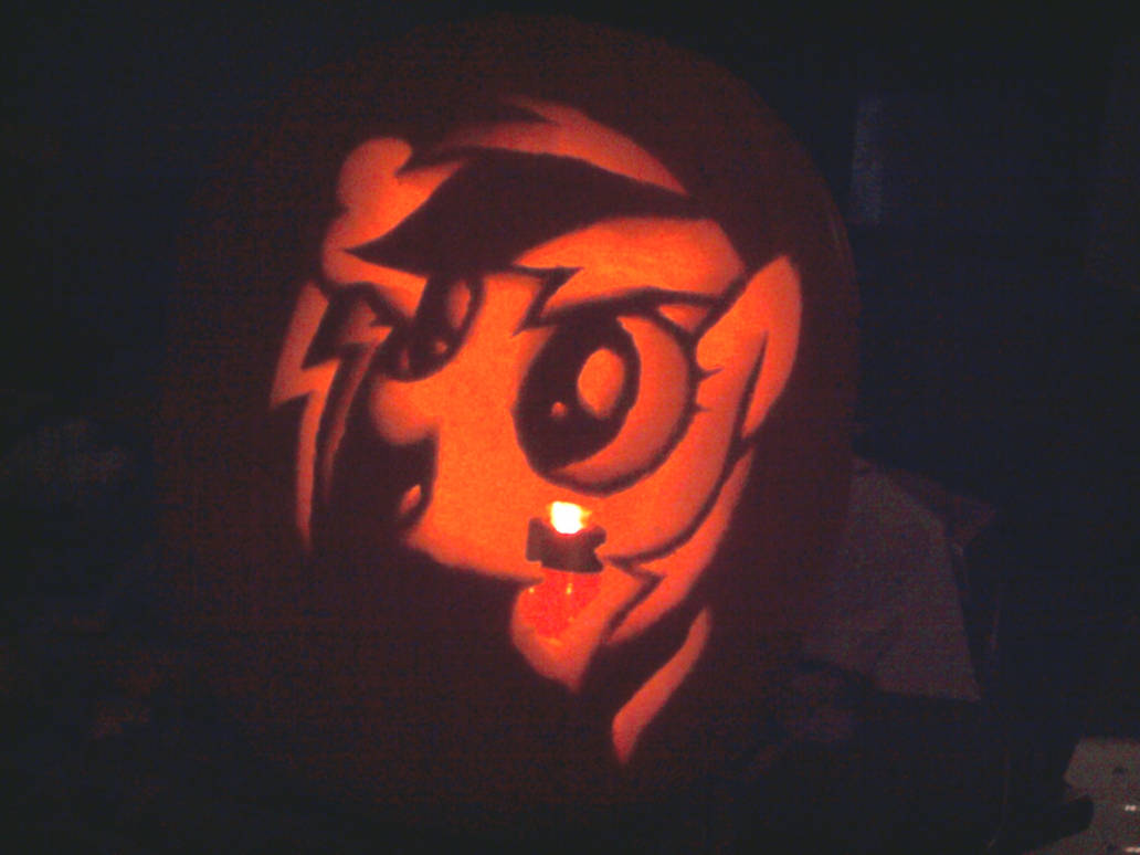 Rainbow Dash Pumpkin by AviatorAndy on DeviantArt