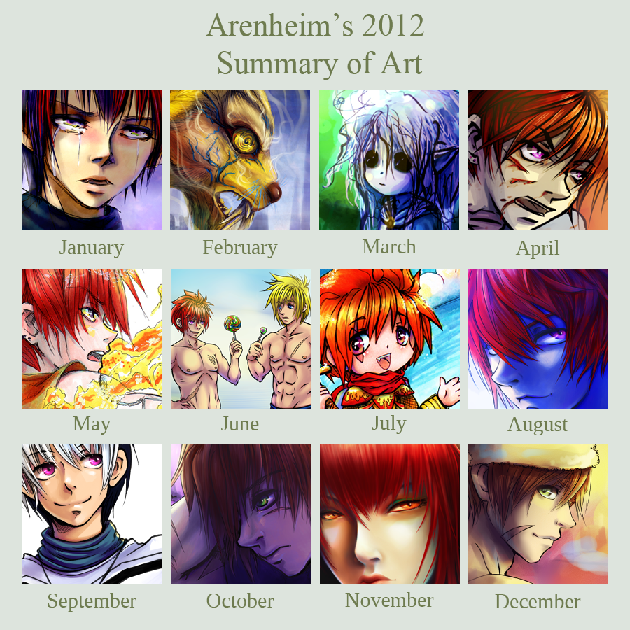 2012 Art Summary