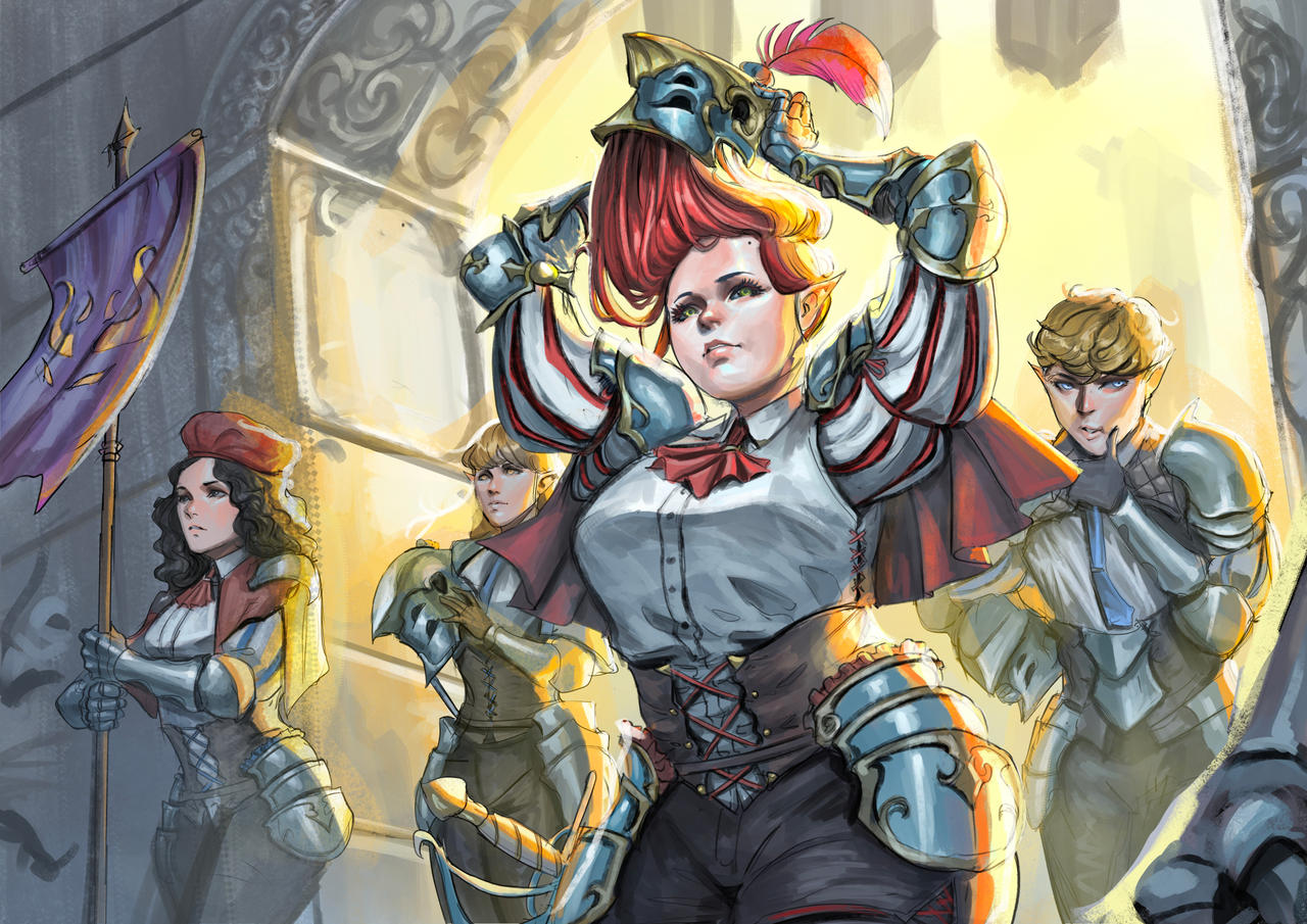 The Elven Rangers return by Olieart on DeviantArt