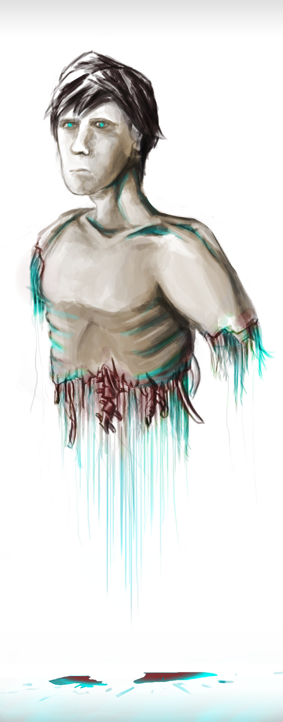 Sad Cyborg :c by Ichimachuu on DeviantArt