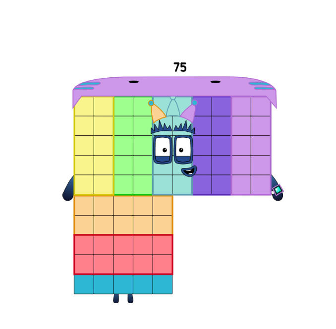 The Official Numberblock 75 Idea by TTPTANBAAHF2021 on DeviantArt