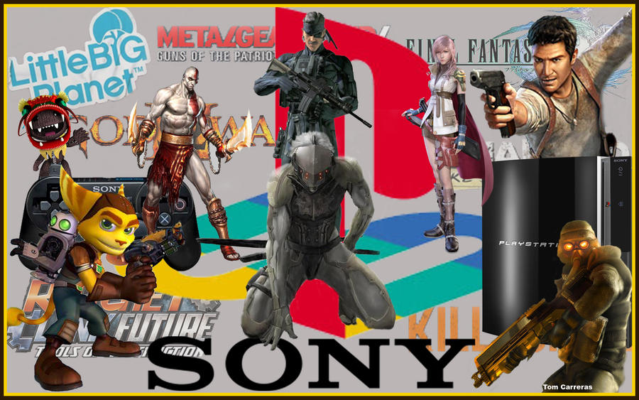 Sony collage by Keyblade-Master27 on DeviantArt
