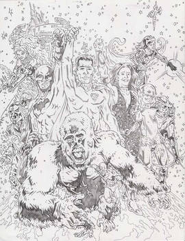 'JLA' Pencils