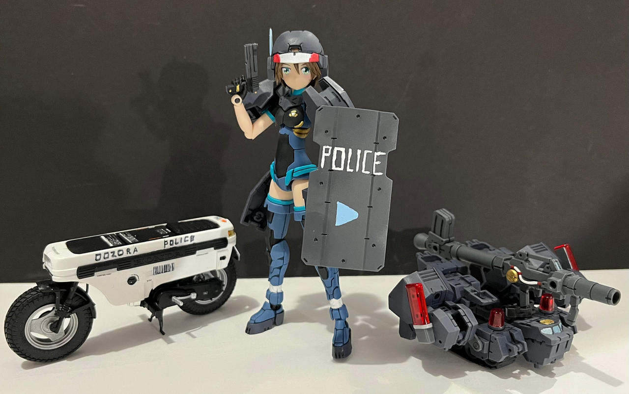 Riot Gear Subaru custom figure