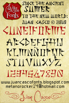 Cuneiforme Font