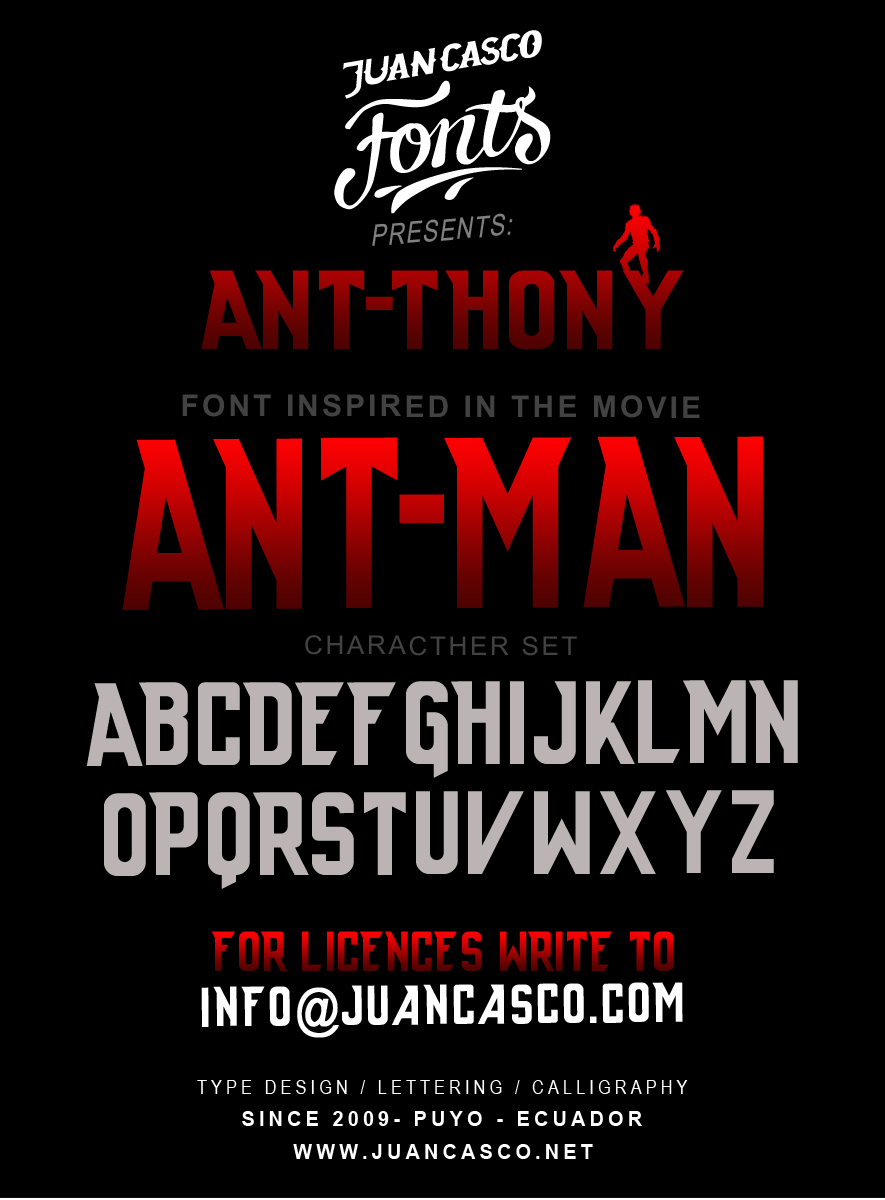 Antman Font