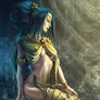Queen of pentacles