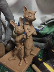 zootopia sculpture