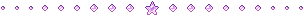 [F2U] Horizontal Purple Star Gem Divider