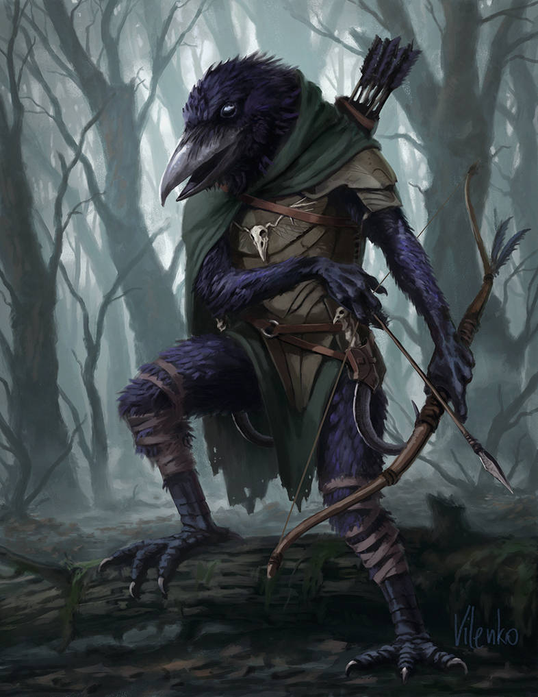 Kenku Ranger by vilenko on DeviantArt