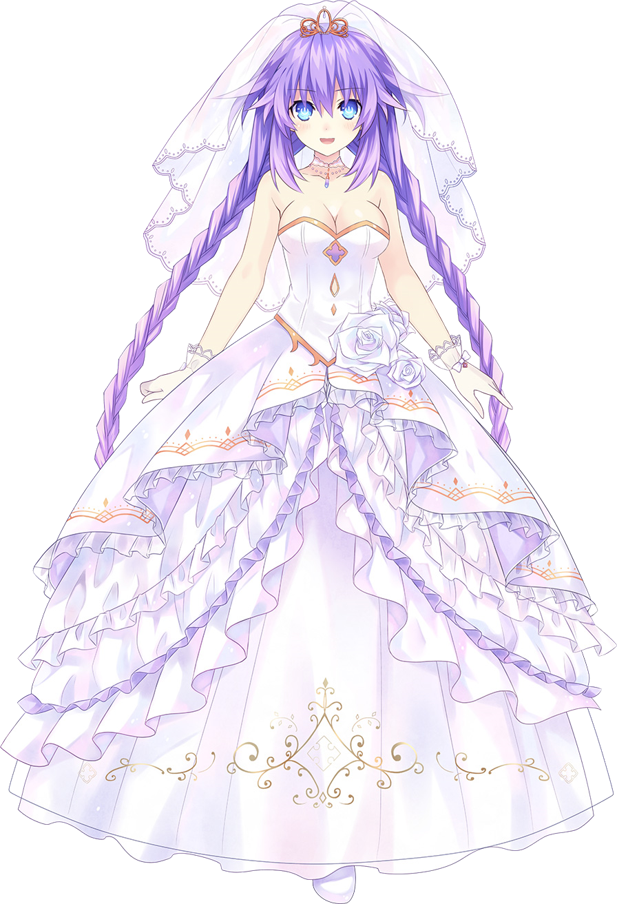 hyperdimension neptunia purple heart dress Hyperdimension Neptunia Purple Heart: Dress Ver. 1/7 Scale Figure
