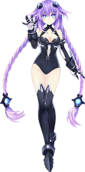 Black Purple Heart