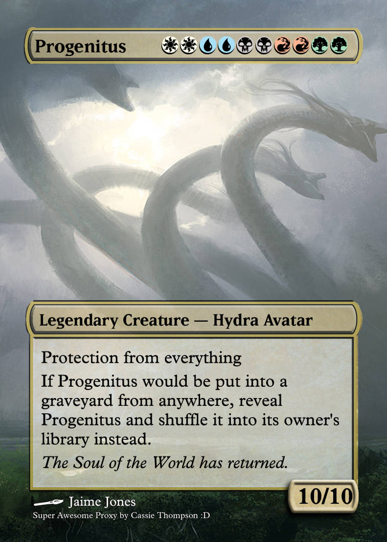 Progenitus by Itsfish3 on DeviantArt