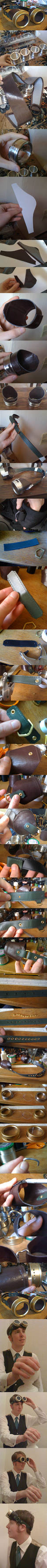 Steampunk Goggles by raegar