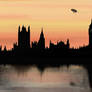 Airship over London