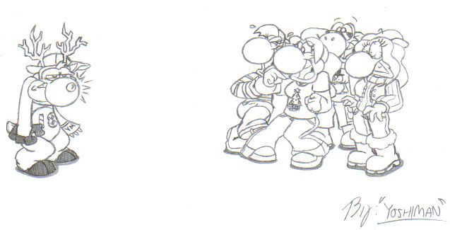 Yoshi Christmas Photo by YoshiMan1118 on DeviantArt