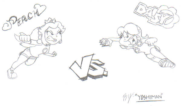 Peach vs. Daisy