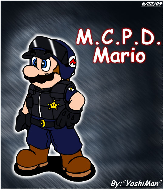 Mario Npd M.C.P.D. Mario by YoshiMan1118 on DeviantArt