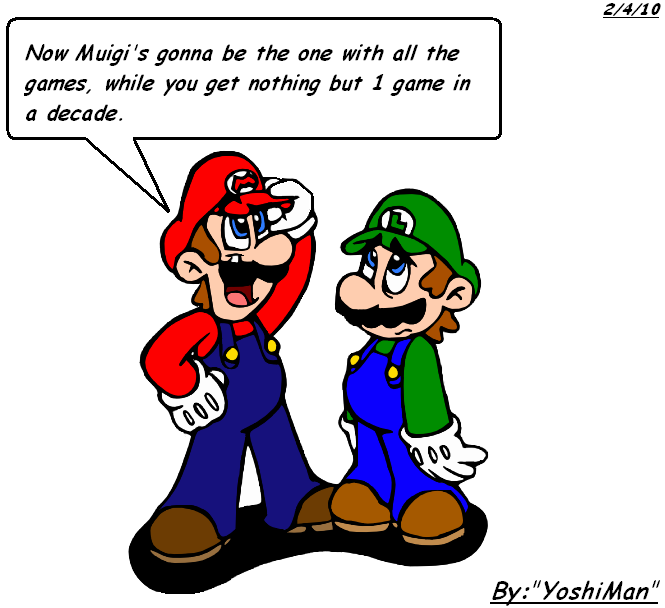 Muigi Lario and Muigi by YoshiMan1118 on DeviantArt