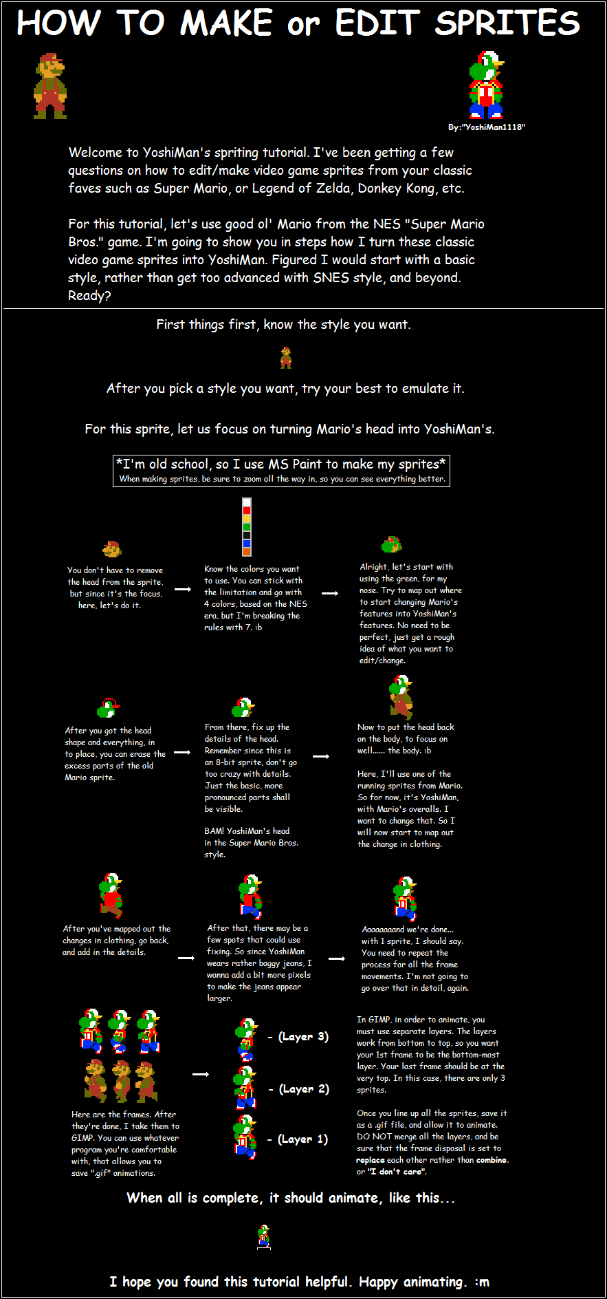YM's Sprite Tutorial by YoshiMan1118 on DeviantArt