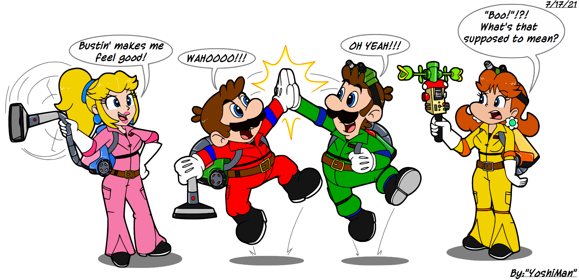 Boo Busters by YoshiMan1118 on DeviantArt