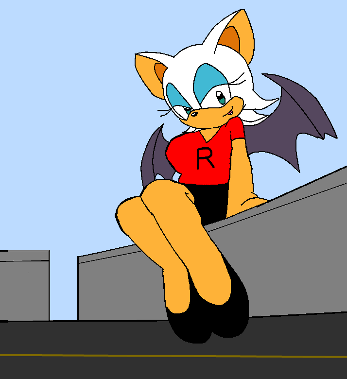 Giant Rouge Stomp Giantess Rouge Costume Outfit 1 on Giant-Rouge-Fanclub - DeviantArt
