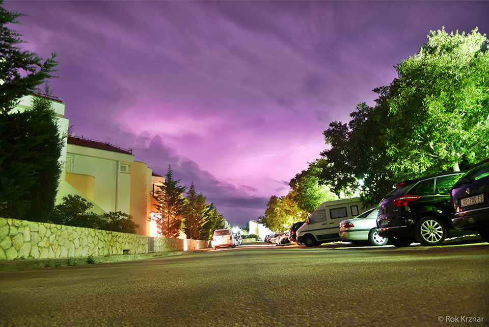 Summer Night Storm