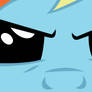 Rainbow Dash Glaring Wallpaper
