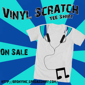 Vinyl Scratch Tee Shirt