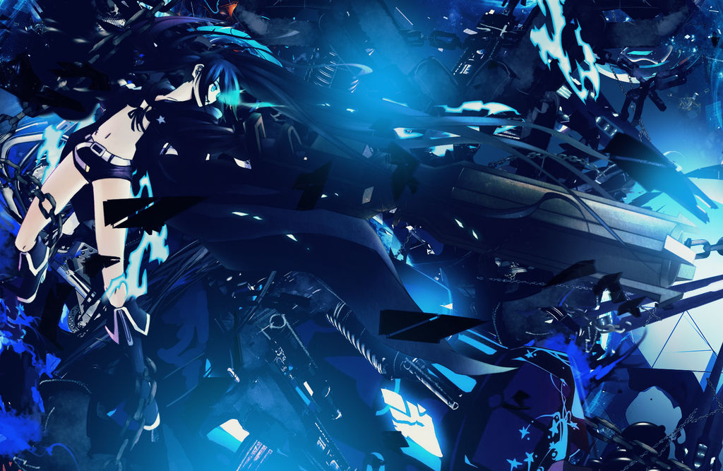 Black Rock Shooter wallpaper by Lunasith on DeviantArt
