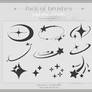Pack brushes #4 - star elements 2