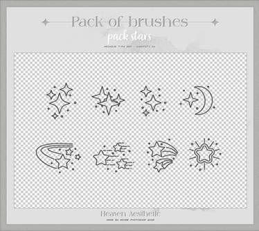 Pack brushes #5 - stars 2