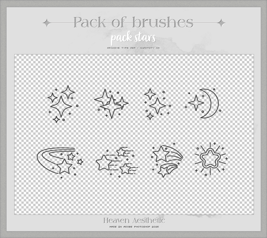 Pack brushes #5 - stars 2