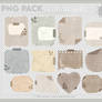 Pack PNG #19 - Aesthetic notes 1
