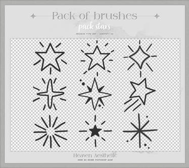 Pack brushes #32 - stars 9