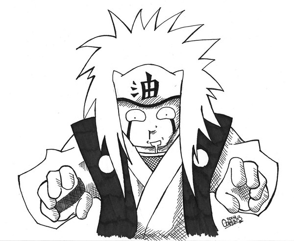 Naruto Fanart: Jiraya