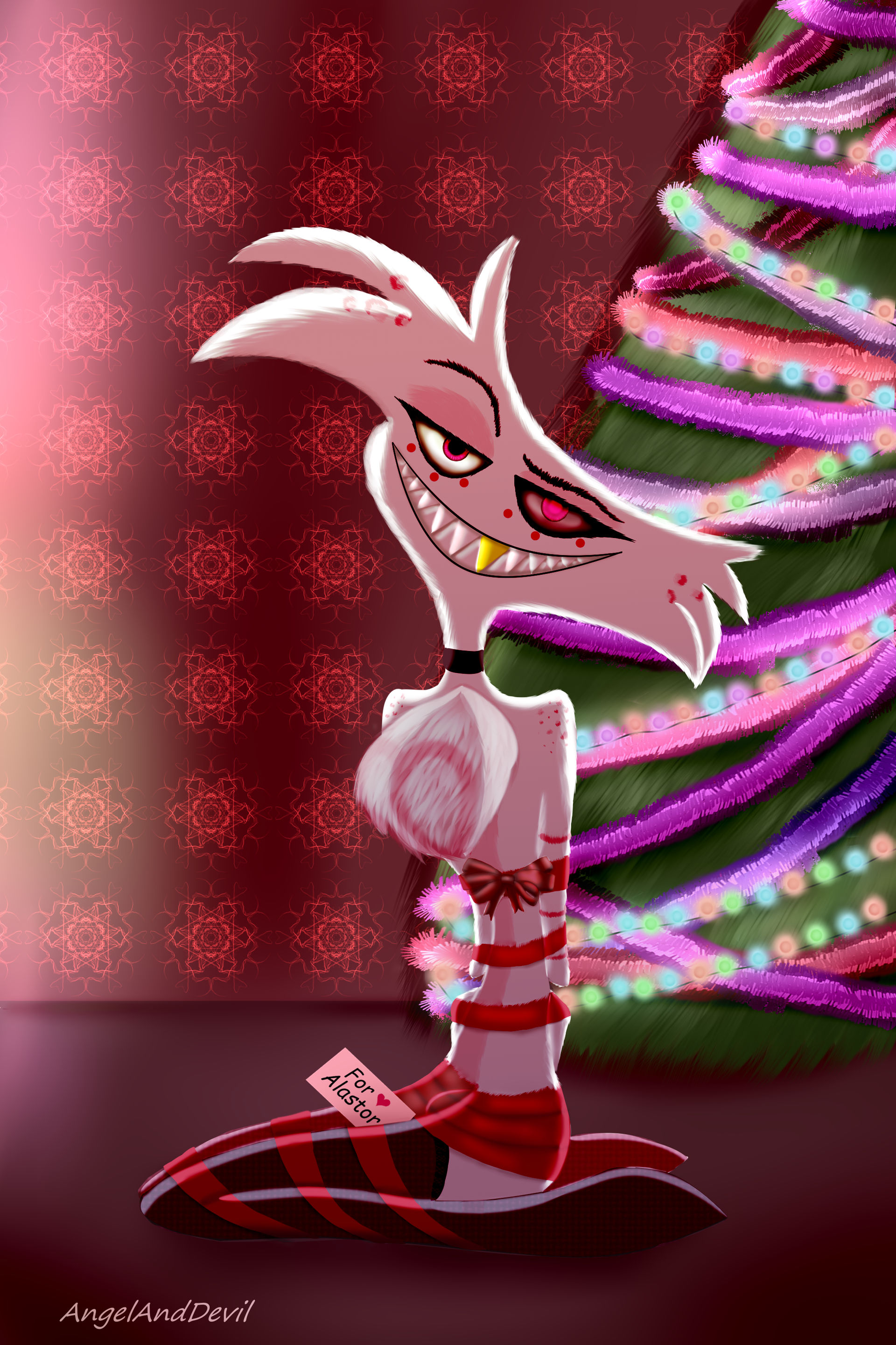 Angel Dust Riding Angel Dust by AngelAndDevilART on DeviantArt