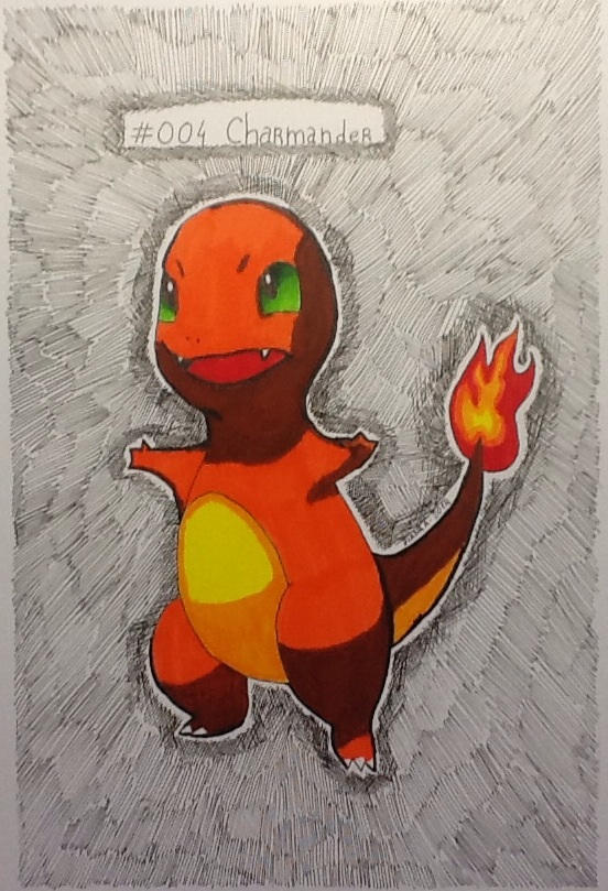 Pokemon Charmander Painted by Candy2012 on DeviantArt