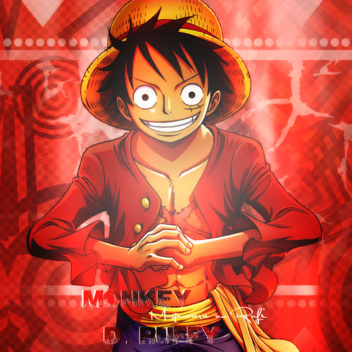 foto para perfil de Luffy one piece