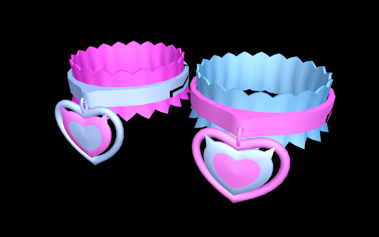 MMD meaw collars