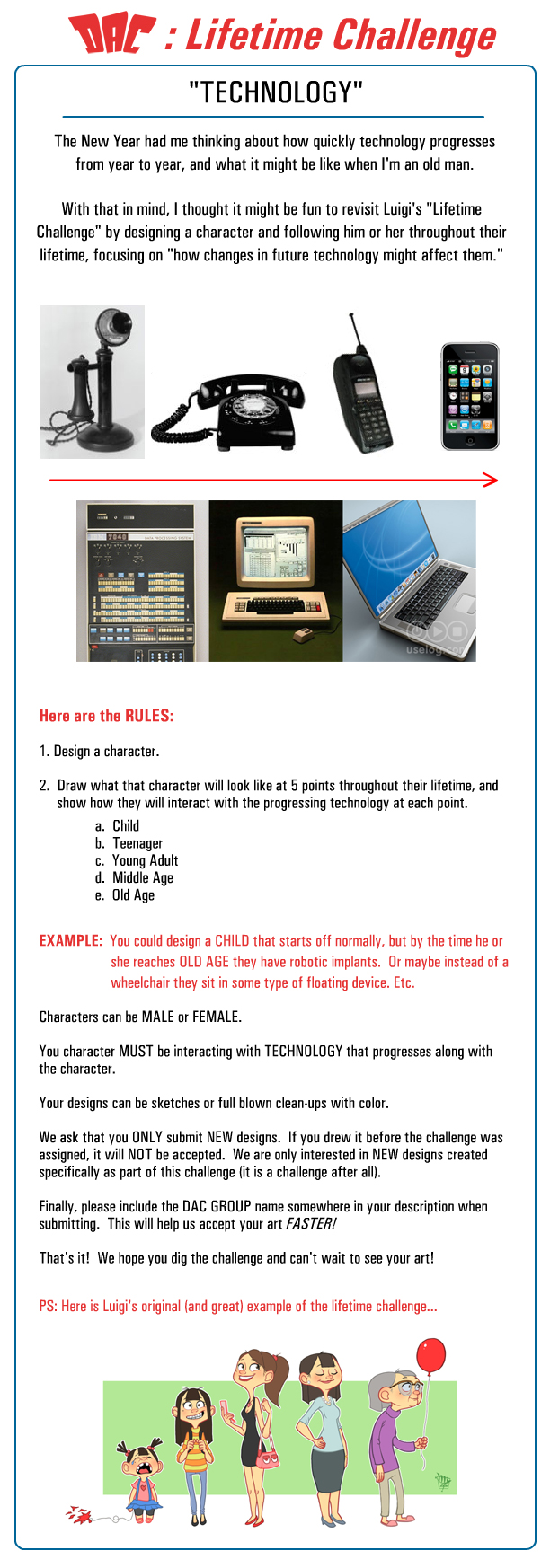 Lifetime Challenge: Technology Rules